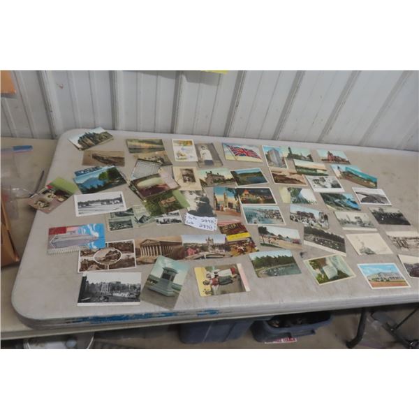70 Vintage Postcards, Some Pre WW2