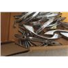 Image 4 : 16 Vintage Amerock MCM Chrome Diner Cabinet Handles 1950s 4-3/4" Long with 3" Centers