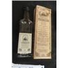 Image 4 : Antique Druggist Lot: Davis Pain Killer Glass Bottle & Box, Goldex Oil of Tartar Glass Bottle &