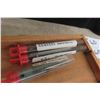 Image 5 : Wood Carvers Lot: Warren Specialized Woodworking Bits, Drill & Blades Part Number LD2, SFTG, STG,