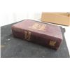 Image 2 : Super Rare 1899 Antique Victorian Book Ornate Embossed Portraits & Principles Great Men & Women