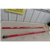 Image 1 : 2 Vintage Hockey Wood Sticks Embossed by Coca Cola (Autograph) & European Maker