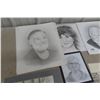 Image 2 : 13 Vintage Very Cool Portraits Black & White Pencil Sketches by Canadian Artist Wayne Stinson: