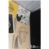 Image 7 : 13 Vintage Very Cool Portraits Black & White Pencil Sketches by Canadian Artist Wayne Stinson: