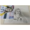 Image 3 : Super Cool 2015 Portrait Black & White Pencil Sketch of Scotties Tournament of Hearts Winner