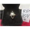 Image 1 : 10K Gold Ring with M Monogram – 2.3 g Total Weight