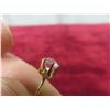 Image 5 : 14K Gold Diamond Earring Stud – 1 g Total Weight