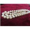 Image 5 : Vintage Pearl Necklace with 14K Gold Fishhook Clasp – Pearls Appear to Be Akoya