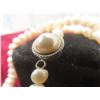 Image 2 : White Freshwater Baroque Pearl Necklace – Natural Pearls, High Luster