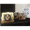 Image 1 : Vintage Masson's Cufflinks & Lapel Pin