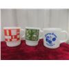 Image 2 : Fire-King & Anchor Hocking Coffee Mugs – Qty 10