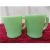 Image 8 : Fire-King & Anchor Hocking Coffee Mugs – Qty 10