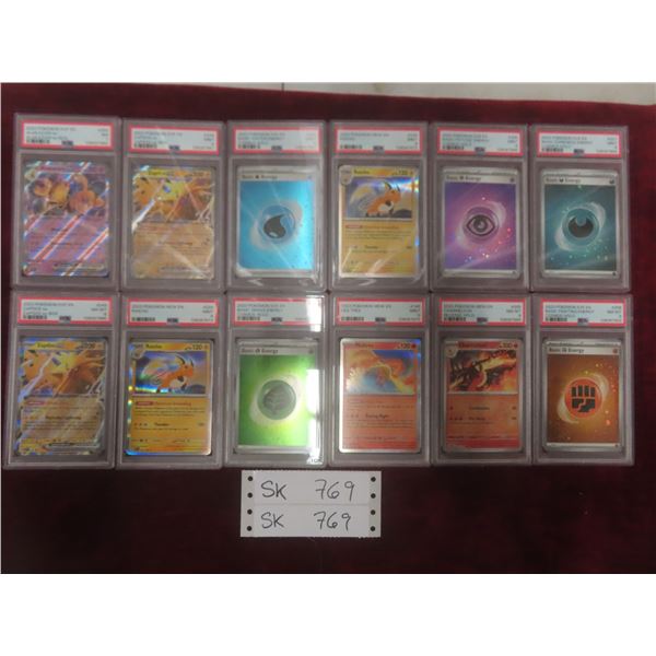 Graded Pokémon Cards – Qty 13