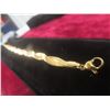 Image 5 : New 14K Gold Plated Twisted Serpentine Bracelet, 7.0 mm – Adjustable 6.25"–8.0"
