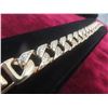 Image 6 : New 18K Gold Plated Iced Out Simulated Diamond (CZ) Cuban Link Bracelet, 14.0 mm – 8" Long