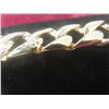 Image 7 : New 18K Gold Plated Iced Out Simulated Diamond (CZ) Cuban Link Bracelet, 14.0 mm – 8" Long