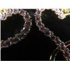 Image 4 : New 18K Gold Plated Emerald Cut Pink Simulated Diamond (CZ) Heart Dangle Earrings, 1.0 ct Each