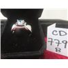 Image 1 : New Platinum Plated 1.0 ct Simulated Diamond (CZ) Men's Ring – Resizable