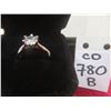 Image 1 : New Platinum Plated 1.0 ct Simulated Diamond (CZ) Channel Ring – Resizable