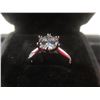 Image 2 : New Platinum Plated 1.0 ct Simulated Diamond (CZ) Channel Ring – Resizable
