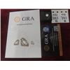 Image 1 : New Moissanite Lab Diamond, Round Brilliant Cut, 2.0 ct – GH, VVS1, with GRA Report