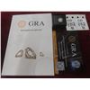 Image 1 : New Moissanite Lab Diamond, Round Brilliant Cut, 4.0 ct – GH, VVS1, with GRA Report
