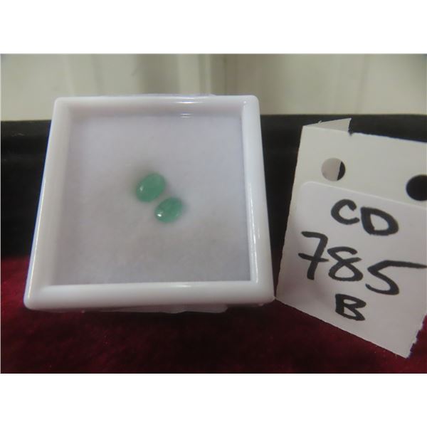 Natural Untreated Emerald, Oval Cut, 1.0 ct – 4.4 mm × 6.0 mm