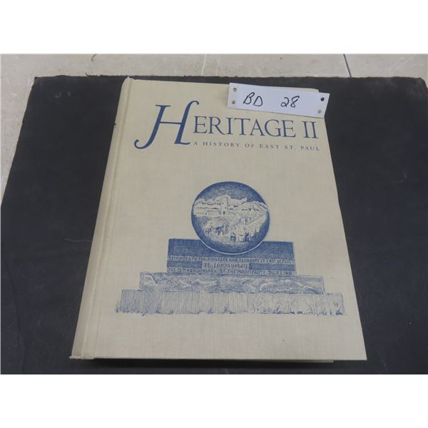Vintage East St. Paul Manitoba Hardcover History Book