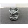 Image 6 : Vintage First Nations Inuit Figural Soapstone Carved Pipe - Signed 'Stillwell 93' - Measures 5"