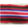 Image 2 : Vintage Metis First Nations Red River Self Government Treaty Sash - Label Pictures Chartrand - Rare