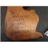 Image 5 : Vintage Hand Carved Cedar First Nations Haida Wall Hanging by Earl Wadhams - 10" Tall - Plus Mirror