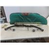 Image 1 : Compound Bow w/ 6 Arrows, Arrow End/Tips & Soft Bag