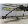 Image 8 : Compound Bow w/ 6 Arrows, Arrow End/Tips & Soft Bag