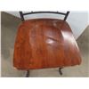 Image 6 : 2  Chairs Wood & Wrought Iron