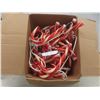 Image 1 : Box Full of Mini Light Up Candy Canes 10" Tall