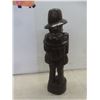 Image 3 : Carved Traveling Hobo Man 26" Tall