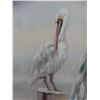 Image 3 : Framed Pelican Painting on Canvas 50" x 38"