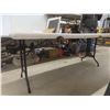 Image 2 : Fold Up Banquet Table 30" x 71" x 29"