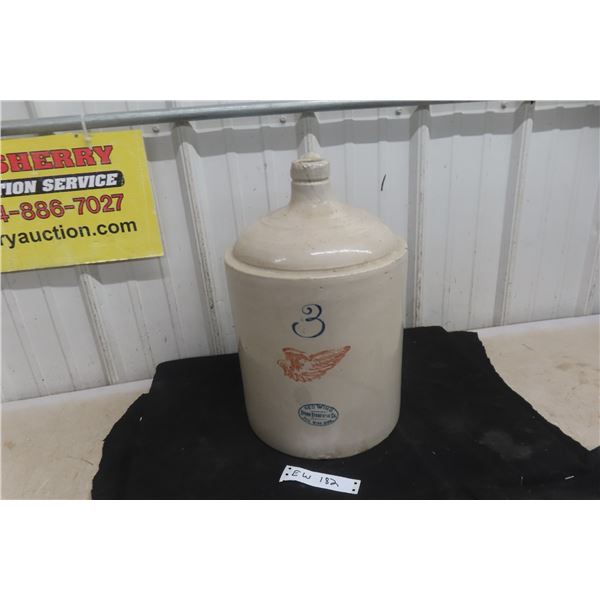 Red Wing 3 Gal Stoneware