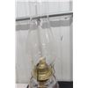 Image 3 : 3 Coal Oil Lamps, 1 Turkey Foot,  2 Peanut  & Only 1 Chimney