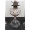 Image 4 : 3 Coal Oil Lamps, 1 Turkey Foot,  2 Peanut  & Only 1 Chimney