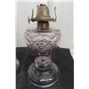 Image 5 : 3 Coal Oil Lamps, 1 Turkey Foot,  2 Peanut  & Only 1 Chimney