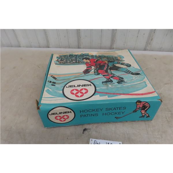 Jelinek Size 4 Hockey Skates Vintage NOS in Box