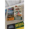 Image 4 : 6x Road Maps: White Rose, Shell, BP Plus Canadian Province 1 Cent