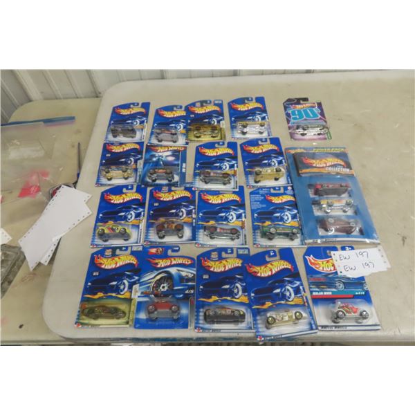 21x Hot Wheels NOS in Package