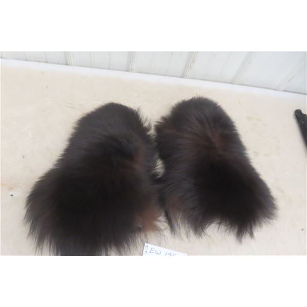 Fur Mitts Good Condition