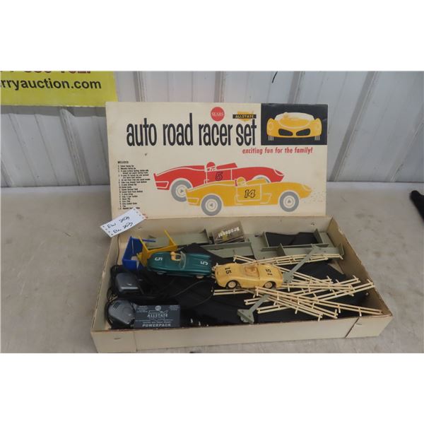 All State Auto Road Racer Set Vintage