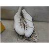 Image 13 : Cooper Shin Pads, Mens Hockey Skates (No Size Listed) & Girls Figure Skates Sz 9