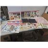 Image 1 : 2 Canadian Stamp Collections & Canadian Stamp Advertisement Placards 12-1/2" x 17-1/2"