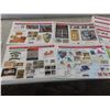 Image 5 : 2 Canadian Stamp Collections & Canadian Stamp Advertisement Placards 12-1/2" x 17-1/2"